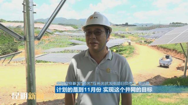 120MW“药光互补”光伏11月投产